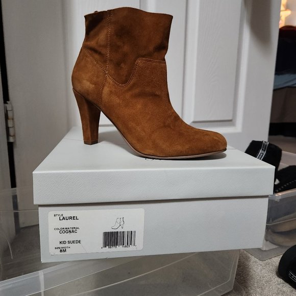 Suede Booties - Picture 1 of 1